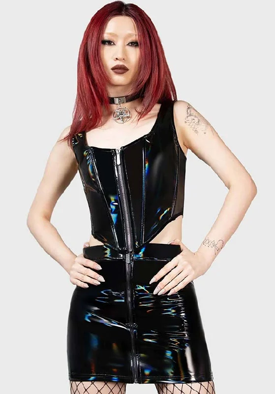 Vile Vector | MINI SKIRT* velvet skirt luxurious